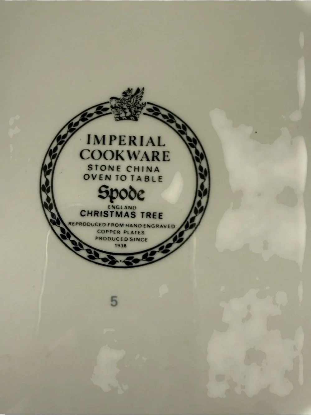 Spode christmas tree